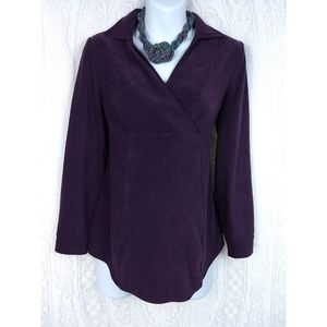 Motherhood Maternity Purple Blouse Size Medium